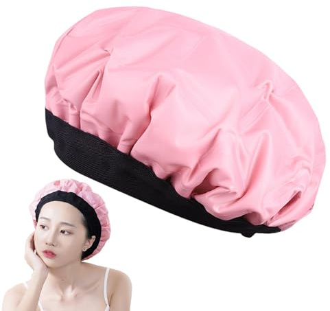 Microwave Heating Cap, Natrual Hair Steamer Microwave Cap, Heat Cap Microwaveable Neck Wrap Heat Cap Warm Hair Cap Reusable Heat Cap Microwave Heating Pad