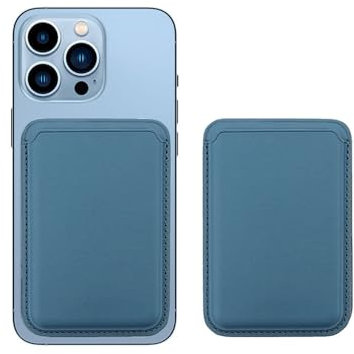 MOPZIJA wallet,Porta carte magnetico per cellulare in pelle, Portafoglio in pelle compatibile con iPhone 12/13 Mini/Pro/Max, supporto RFID con magnete