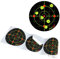 ATFLBOX 100 Stück Splatter Shooting Target 15,2 cm Selbstklebende Papierziele mit fluoreszierenden Impact Reactive Stickern für Pistole, Airsoft, Gewehre, BB Gun Schießtraining