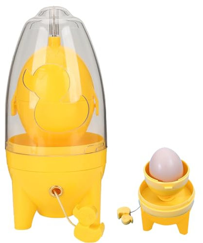 Egg Scrambler Shaker - Hand-Powered Golden Egg Maker | Portable Egg Yolk and White Mixer | Manual Kitchen Gadget for Effortless Egg Mixing and Cooking