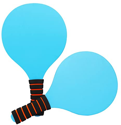 ifundom Raqueta De Bádminton De Madera Divertida para Jugar Palas De Bádminton Palas De Playa De Pelota Exteriores