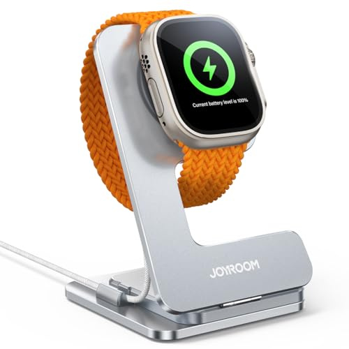 JOYROOM Apple Watch Ladestation für iWatch S11 Faltbar Charging Dock-Silber