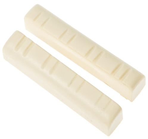 Adorainbow 2pcs Mandolin String Bridge Nuts Mandolin Necks Rest Abs Wear-resistant Portable Delicate Design Fine Workmanship