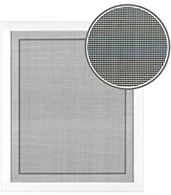 jarolift Mosquitera para Ventanas 100 x 100cm, Color Negro - Pack de 1