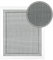 jarolift Mosquitera para Ventanas 100 x 100cm, Color Negro - Pack de 1