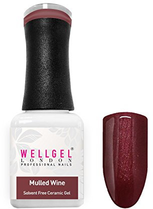 WellGel London Professional Nail Gel Polish, Mulled Wine
