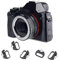 5pcs Alloy Split Ring Triangle Rings Hook for Camera Shoulder Strap Triangular Camera Strap Rings for Mirrorless Camera
