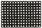 OLIVO.shop | ROBUST Zerbino in Gomma per Esterno, Drenante e Antiscivolo, Tappeto a Griglia per Pioggia, Varie Misure (80x120cm)