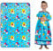 Franco Superweiche Plüsch-Überwurfdecke für Kinder, 157,5 x 228,6 cm, Baby-Hai