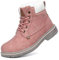 Mishansha Ragazze Stivali da Neve Bambino Caloroso Pelliccia Stivali Trekking Bambina Stivali Inverno Rosa 26