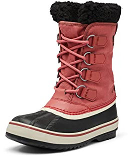 Sorel Winter Carnival Boot WP, Stivali da Neve Impermeabili, Donna, Rose Dust/Black 2023/2024, 40.5 EU