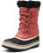Sorel Winter Carnival Boot WP, Stivali da Neve Impermeabili, Donna, Rose Dust/Black 2023/2024, 40.5 EU