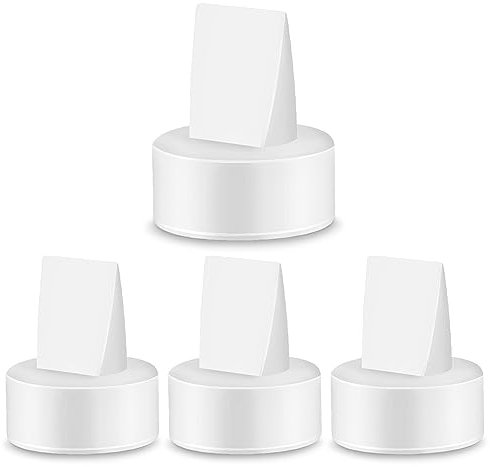 Maymom Duckbill Valves for Spectra. Designed for Spectra S1 Spectra S2 Spectra 9 Plus Not Original Spectra Pump Parts Spectra S2 Accessories Replace Spectra Valve, 4ct (White, 4ct)