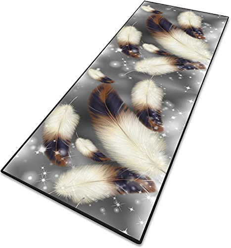 MENGH Teppichläufer Meterware Küchenteppich läufer Interior Teppich 6mmBenutzerdefinierte Länge für Wohnzimmer Flur Büro Schlafzimmer Küche - 60x180cm