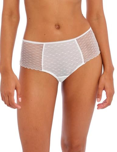 Freya Damen Signature Short Slip Unterwäsche im Bikini-Stil, Weiss/opulenter Garten, L