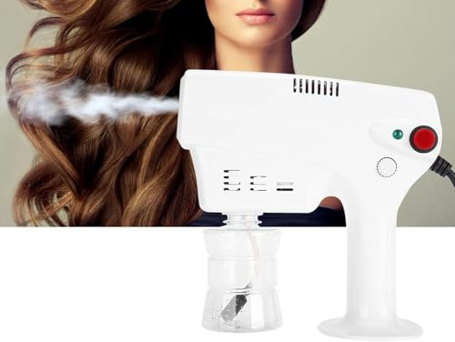 Nano-Dampfpistole, 300 ml, multifunktional, Haarfärbemittel, Dampfgarer, Luftbefeuchter, Haarpflege-Werkzeug zum Färben, Haarfarbe, Haarpflege-Behandlung (UK-Stecker)