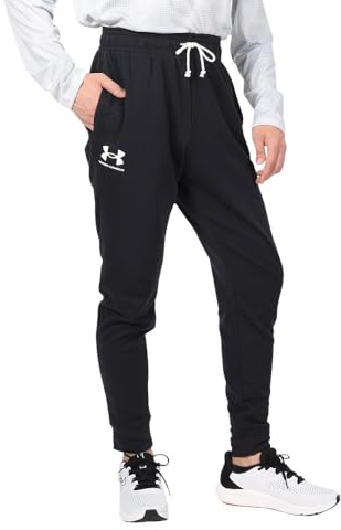 Under Armour Rival Terry Herren-Jogginghose, (001) Schwarz/Onyx Weiß, 3XL
