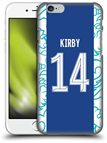 Head Case Designs Offizielle Chelsea Football Club Fran Kirby 2022/23 Frauen Home Kit Harte Rueckseiten Handyhülle Hülle Huelle kompatibel mit Apple iPhone 6 / iPhone 6s