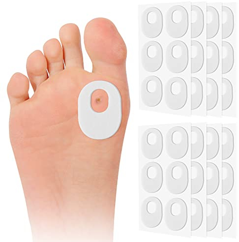 Thinp 48 Piezas Almohadilla Para Protección Del Pie Almohadillas Autoadhesivas Para Protección De Callos Almohadillas Para Talones Almohadilla Para Talón Pie Contra Dolor De Callos Y Ampollas