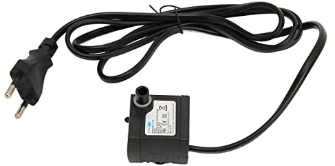 Mini Bomba de Agua Sumergible, IPX8 Reducción de Ruido a Prueba de Agua Desmontable Fácil Limpieza Bomba de Agua de Fuente de Agua Salada Ajustable