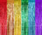 TONIFUL 2Pack Rainbow Door Streamers,Rainbow Party Photo Booth Backdrop Metallic Streamers Pink Foil Fringe Curtains for Birthday,Christmas,New Year,Bachelorette,Graduation Party Streamers Decoration