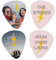 Wanapix | Pack 4 Plektren bedrucken | Personalisierte Gitarrenplektren mit Namen oder Logo | Originelles Geschenk für Gitarristen | Jedes Plektrum ist einzeln personalisierbar | 100% Personalisiert