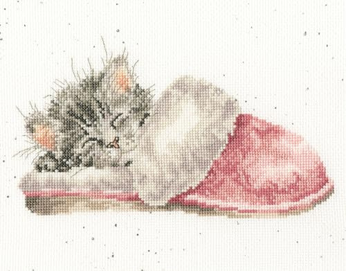 Bothy Threads The Home Of Happy Stitching Kreuzstich Stickpackung, Das Kuscheln ist echt