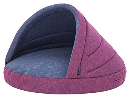 Sales Core Hundehöhle Hundehütte Hundebett Hundehütte - Rotwein - R2: ⌀90 X 60 cm Große und Kleine Hunde Hundeliege Hundesofa Hundekissen Hundekorb