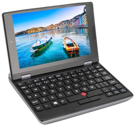 Bewinner Laptop 10Pro, Display IPS Touchscreen HD 1280x1080 da 7 Pollici, 12 GB di RAM, SSD da 256 GB, Computer Portatile Sottile e Leggero, WiFi Dual Band, Webcam da 2 MP, HDMI