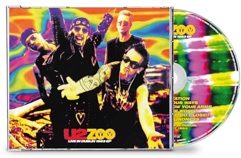 U2 2024, ZOO TV Live In Dublin 1993, Limitierte Jewel mit 5 Tracks