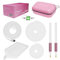 Picmondoo - E-Painter für Diamond Painting + AKKU und USB-C - PINK - kabelloser Stift mit Vakuum-Pumpe - Zubehör zum setzen von AB-Steinen ohne Wachs