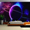 Papier Peint Fresque Galaxie Espace Planète Papier Peint 3D pour Salon Chambre Décor 250 x 175 cm
