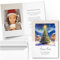 Weihnachtskarten mit Umschlag 10 Stück | PERSONALISIERT mit Text & Foto | Weihnachtskarte selbst gestalten | Premium Grußkarten Set Weihnachten | Weihnachtsbaum klassisch