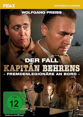 Der Fall Kapitän Behrens Fremdenlegionäre an Bord Packender Historienkrimi von Wolfgang Staudte mit Wolfgang Preiss Pidax HistorienKlassiker