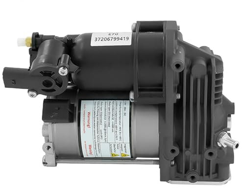 Kalmaegee Air Suspension Compressor Pump 37206859714 Compatible with BMW X5 E70 X6 E71 E72 30d 35d 40d 48i xDrive 37226785506 37226775479 37206799419