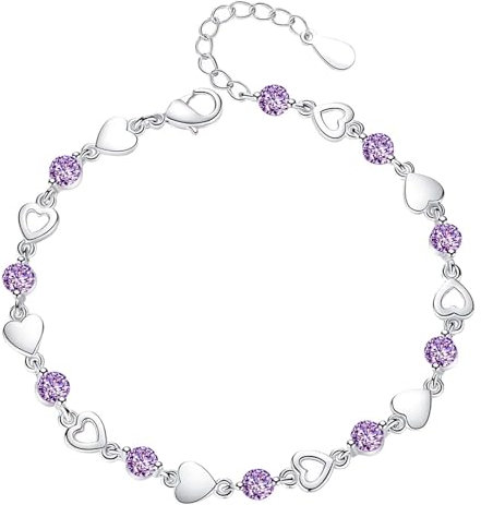 meine bestellungen anzeigen geschenk für mama Silber Armband für Damen 1 euro artikel Silberarmband Damen 925 Silber Armband Freundschaftsarmband Verstellbare Geschenke für Frauen