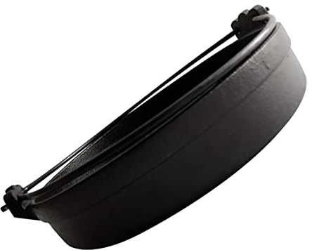 UTHCLO Gusseiserner Sukiyaki Kochtopf Doppelgriff Japanischer Hot Pot Grill Eisentopf Vielseitig für Herd und Outdoor