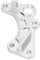 Aramox Staffa Adattatore per Pinza Freno Anteriore Pinza Radiale per Freno in Lega di Alluminio con Cuscinetti Premium e Guarnizioni a Olio per Primavera 150 Sprint 150 (SILVER)