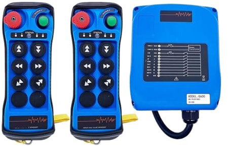 Control Remoto Universal Inalámbrico For Grúa De Ascensor, Motor De Elevación, Controlador De Grúa Por Radio, CA/CC, 12 V, 24 V, Interruptor Electrónico(Blue 2T,AC-DC 110-460V)