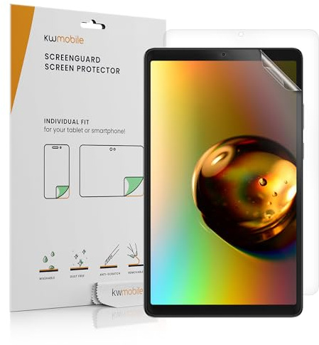 kwmobile 2x Tablet Schutzfolie kompatibel mit Samsung Galaxy Tab A11 Folie - Full Screen Protector - Tablet Displayfolie entspiegelt