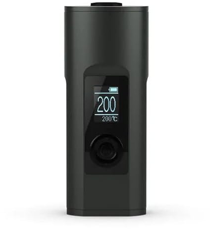 Arizer Solo 2 Max Tragbarer Verdampfer für trockene Kräuter mit Keramikheizung, OLED-Display, USB-C-Aufladung, ohne Stick