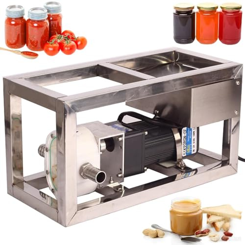DPQYJPP Pompe électrique Transfert liquides visqueux, Pompe Transfert Miel Liquide/pâte, Pompe à Came 6-10 l/Min, avec Tuyau 3 m pour Le Remplissage ou Le Transport liquides visqueux 90 W