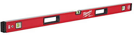Milwaukee 4932459069 120 cm Redstick Backbone Magnetic Level - Red/Black