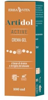ERBA VITA Artidol Active Crema Gel 100 ml - pomata a base di Arnica e Artiglio del Diavolo, utile per donare sollievo e benessere a zone cutanee che necessitano di sollievo