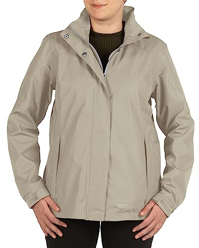 PRO-X elements Damenjacke CARRIE I Damen Regenjacke mit verschweißten Nähten, Unterarmbelüftung inkl. Packsack I Atmungsaktiv I Wasser- & winddicht