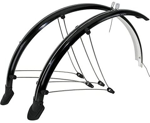 M-Wave Unisex - Erwachsene Ms28 Schutzblech, Schwarz, 27 5 Breite 60 Mm EU