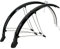 M-Wave Unisex - Erwachsene Ms28 Schutzblech, Schwarz, 27 5 Breite 60 Mm EU