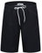 APTRO Herren Badehose Freizeit Short Schnelltrocknend Badeshorts Sportsshorts Schwarz K27 L