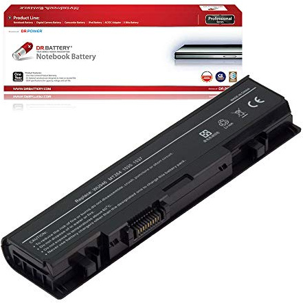DR. BATTERY MT264 WU946 Laptop Batterie Compatible avec Dell Studio 1558 1555 1535 1536 1537 1557 Series PP39L PP33L MT275 MT276 PW772 312-0702 RM804 WU960 KM958 312-0701 KM901 MT277 [11.1V / 49Wh]