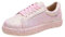 ticticlily Sneakers Damen Pailletten Flache Low Sneaker Atmungsaktiv Strass Glitzer Turnschuhe Outdoor Sportschuhe Laufschuhe A Rosa 37 EU